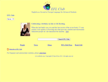 Tablet Screenshot of eflclub.com